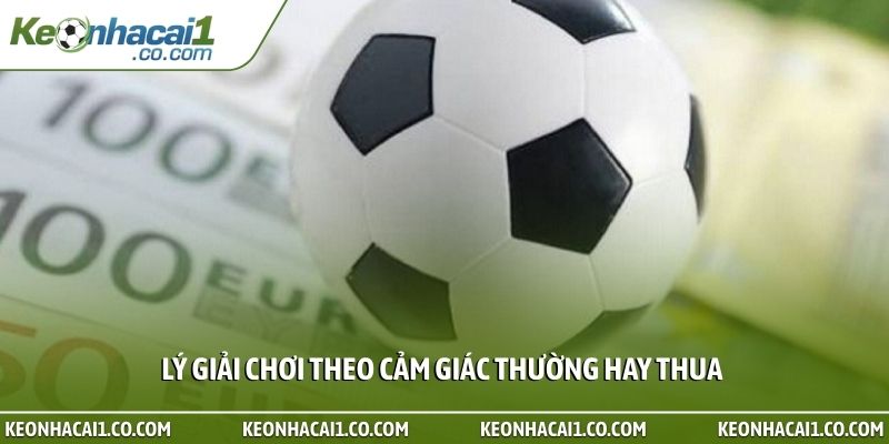 Lý giải chơi theo cảm giác thường hay thua