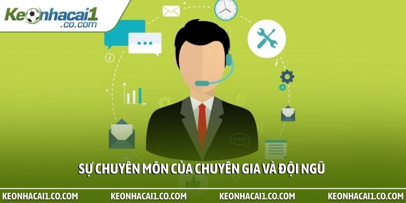 Sự chuyên môn của chuyên gia và đội ngũ